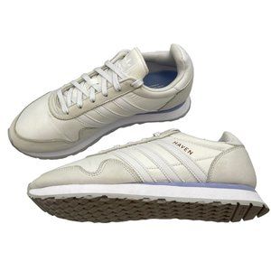 Adidas Women's Haven Fashion Casual Sneakers Size 8.5 Off White